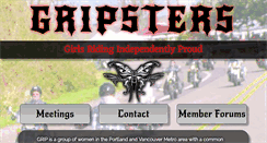 Desktop Screenshot of gripsters.com